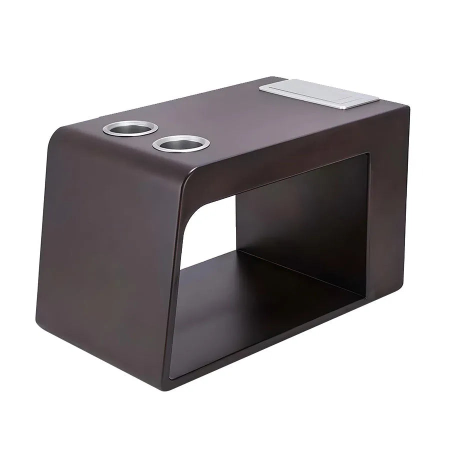 Svago SV10 Side Table for Zero Gravity Chair in Dark Walnut color from Wish Rock Relaxation