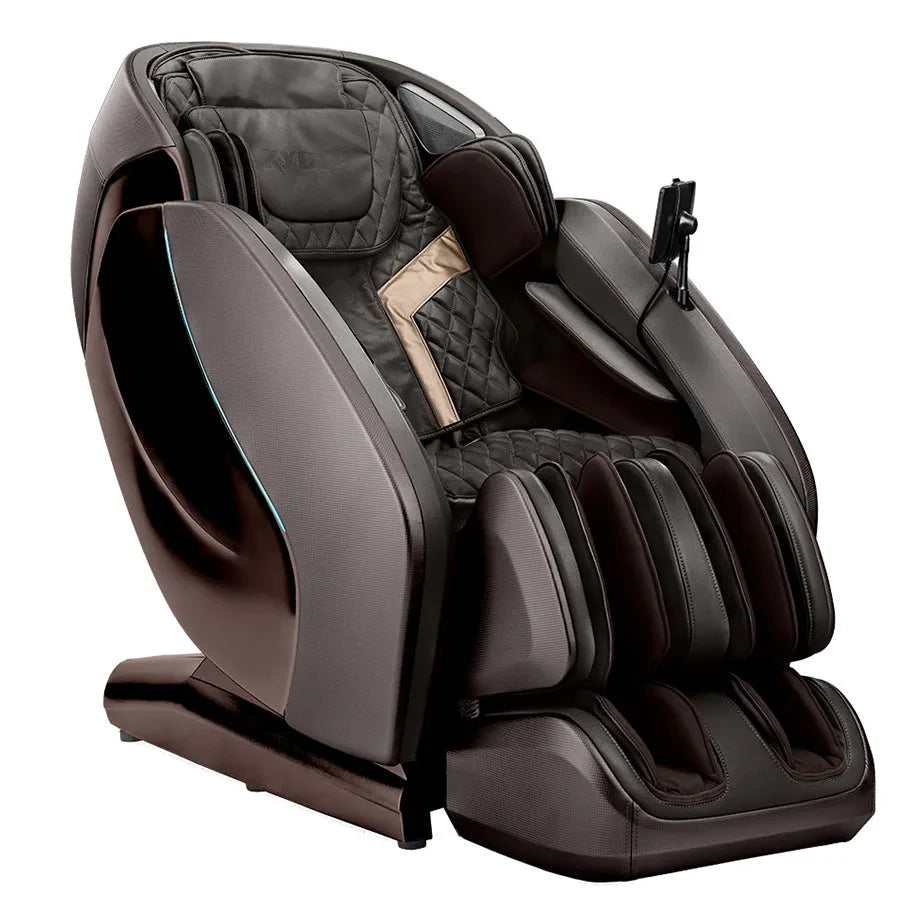 Kyota Hatsumei M900 4D AI Massage Chair in Dark Brown color from Wish Rock Relaxation