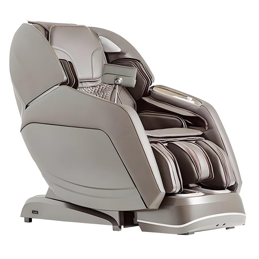 Osaki Manhattan Duo Mech 4D Massage Chair in Taupe color from Wish Rock Relaxation