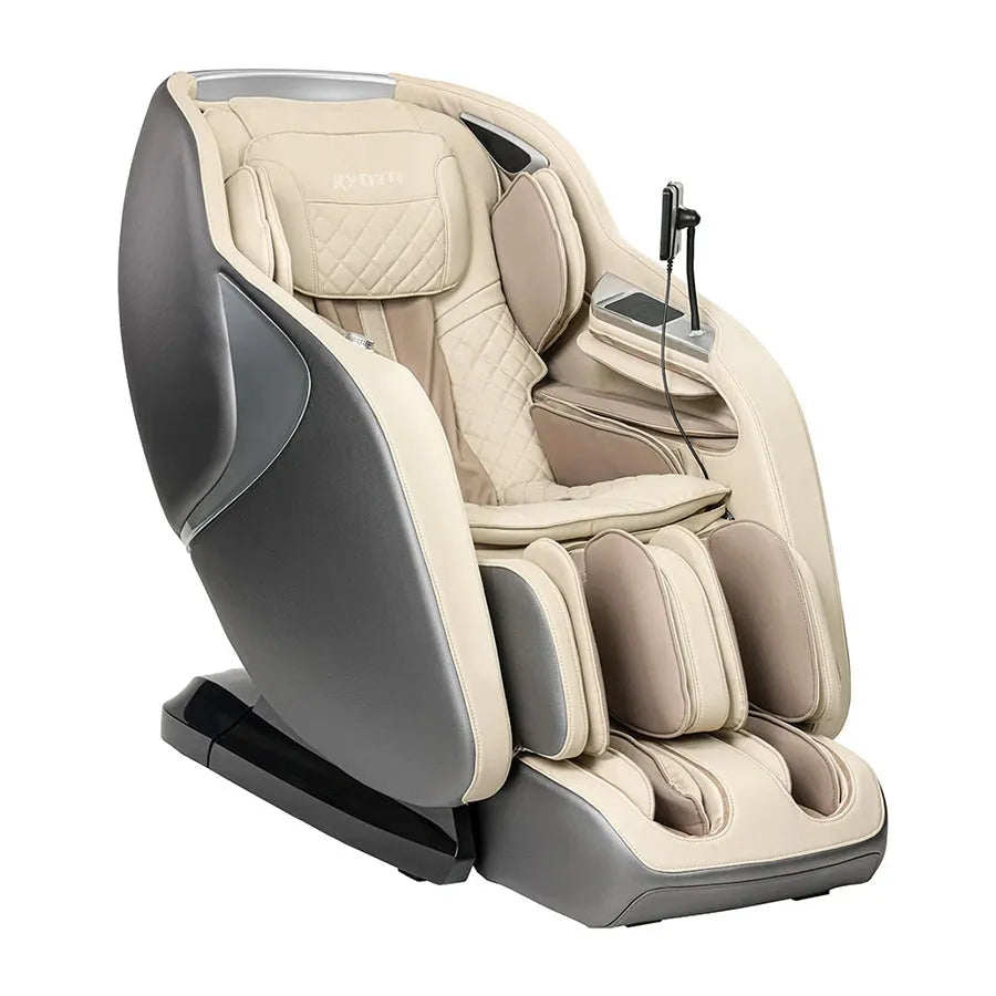 Kyota Joubu M880 4D Massage Chair - Gray/Tan color