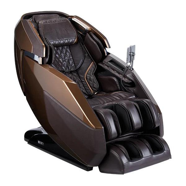 Infinity Imperial® Syner-D® Massage Chair - Certified Pre Owned in Dark Brown Color