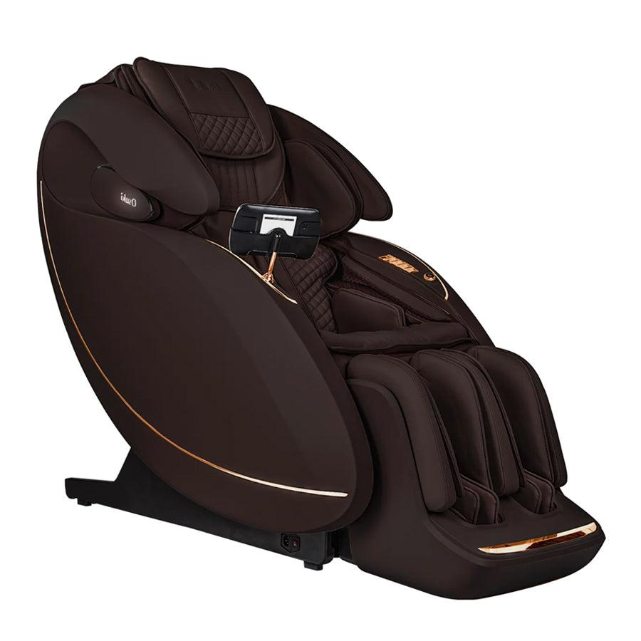 Osaki Solis Duo 4D+ Massage Chair in Brown Color.
