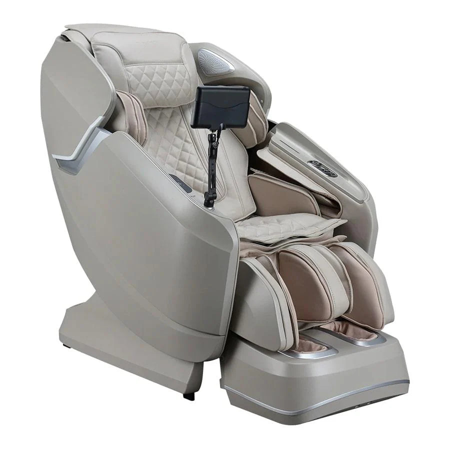 Titan Pro Vigor 4D Massage Chair in taupe color, side view