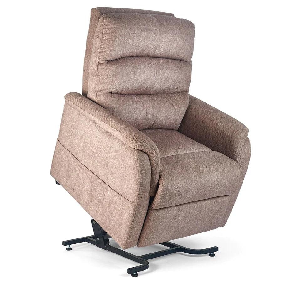 UltraComfort UC114-L Destin Explorer 1 Zone Power Lift Chair Recliner in Imagine Fabric Antler from Wish Rock Relaxation