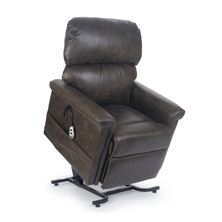 UltraComfort UC342-M Austin Explorer 1 Zone Power Lift Chair Recliner in Sutton Fabric Graphite