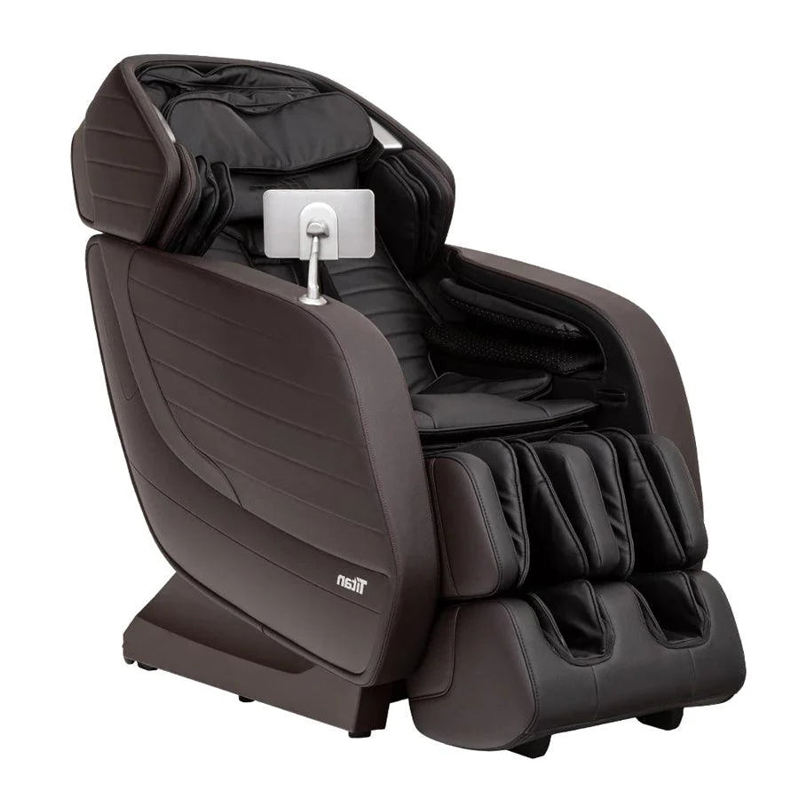 Titan Pro Jupiter LE Premium Massage Chair in brown color