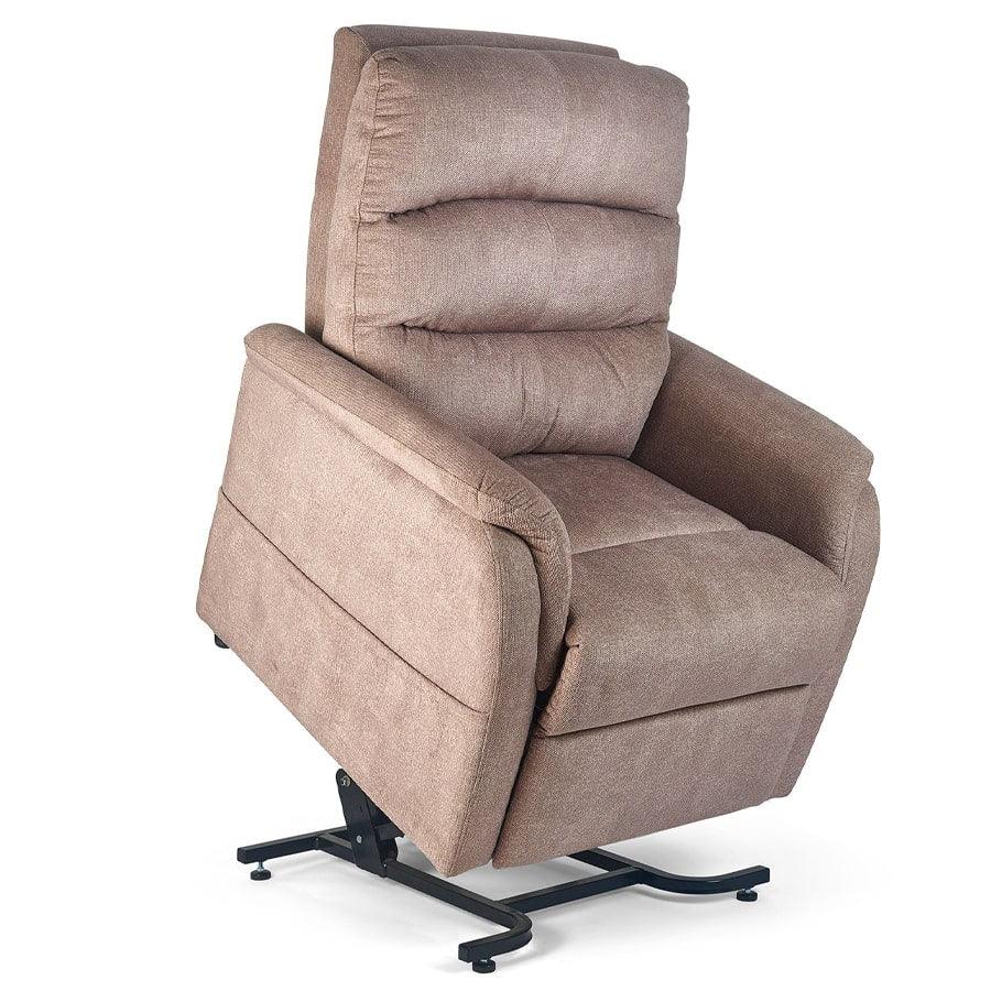 UltraComfort UC114-M Destin Explorer 1 Zone Power Lift Chair Recliner in Imagine Fabric Antler from Wish Rock Relaxation