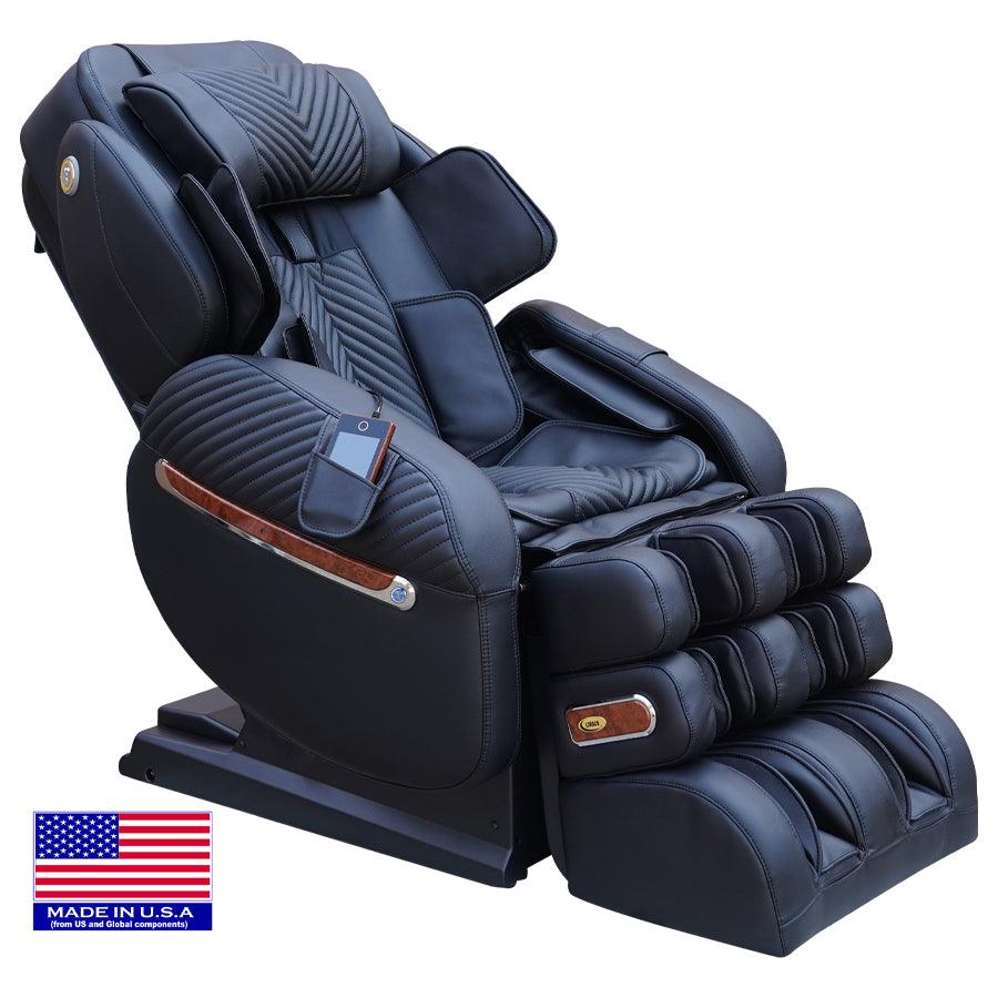 Luraco i9 Max Plus Special Edition Massage Chair in Black Color from Wish Rock Relaxation