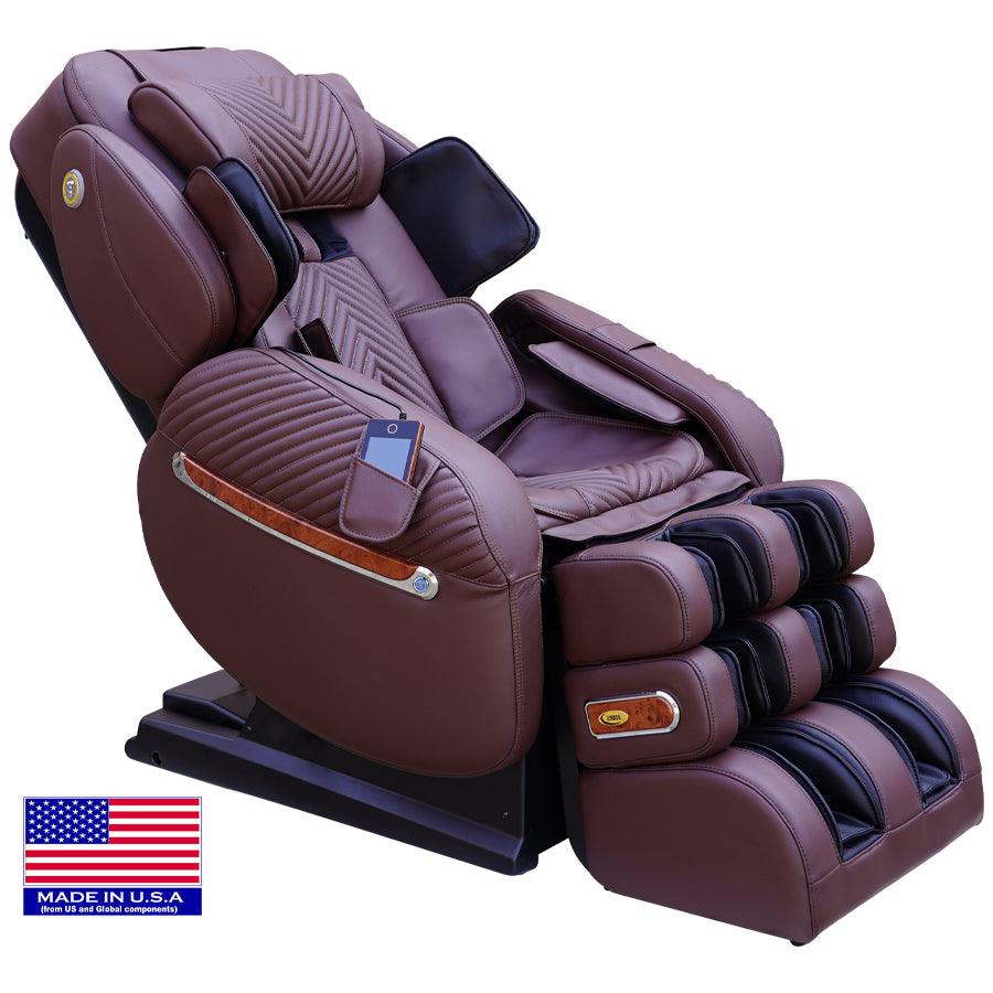 Luraco i9 Max Plus Special Edition Massage Chair in Chocolate Brown Color