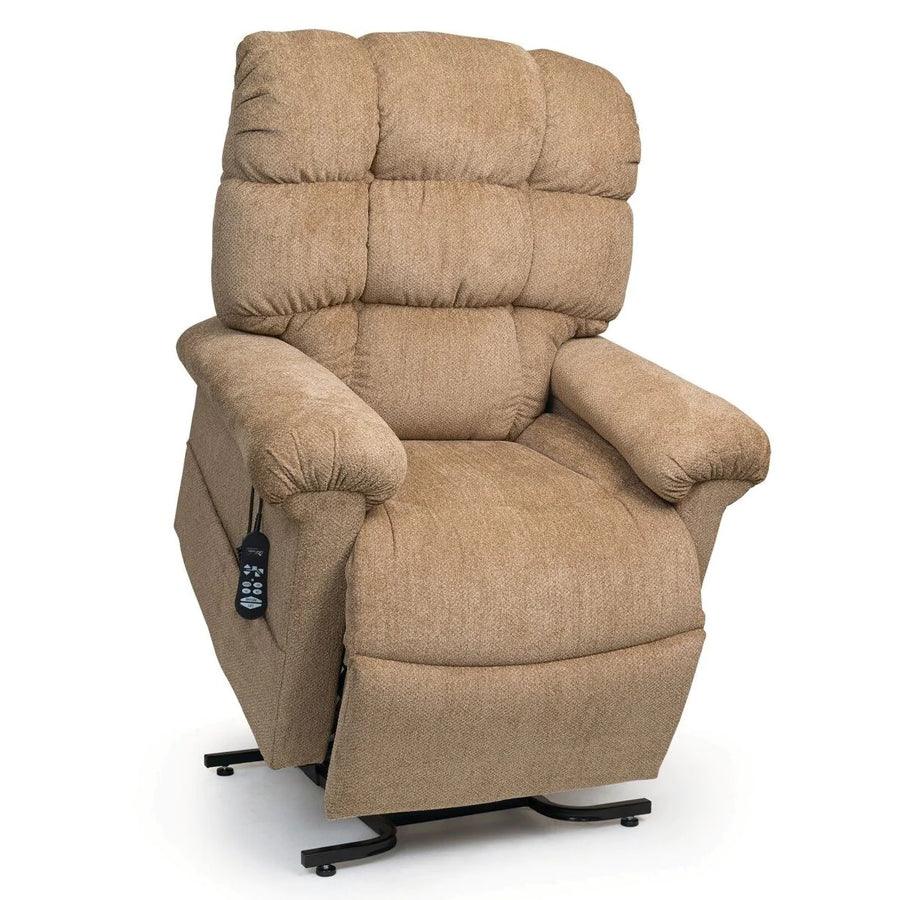 UltraComfort UC556-MLA Vega Medium/Large Size 2 Zone Zero Gravity Lift Chair in Easy Living Fabric Sandstorm from Wish Rock Relaxation