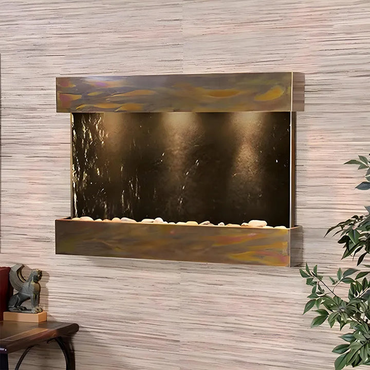 Adagio Reflection Creek Wall Water Fountain - Lifestyle