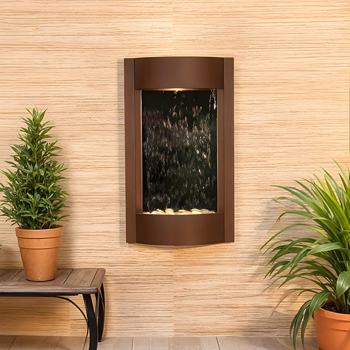 Adagio Serene Wall Water Fountain - Lifestyle