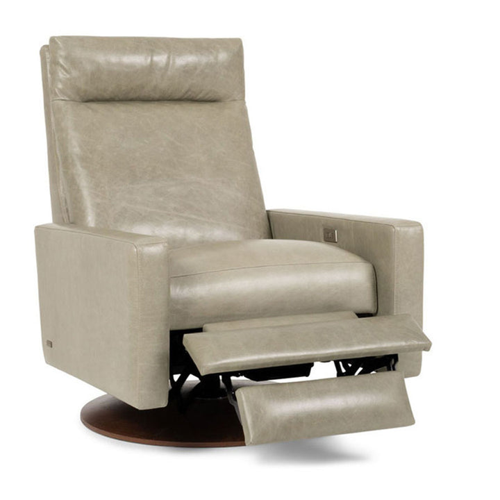 American Leather Comfort Air Cumulus Echo Recliner - Wish Rock Relaxation 