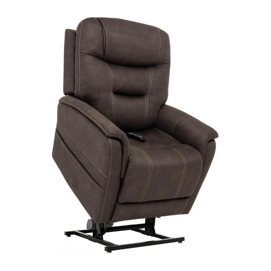 Mega Motion MM-3730 Stonewash Large Infinite Position Lift Chair - Gun Metal