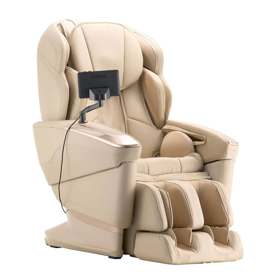 Fujiiryoki Cyber Relax Ai 5D Massage Chair - Cream