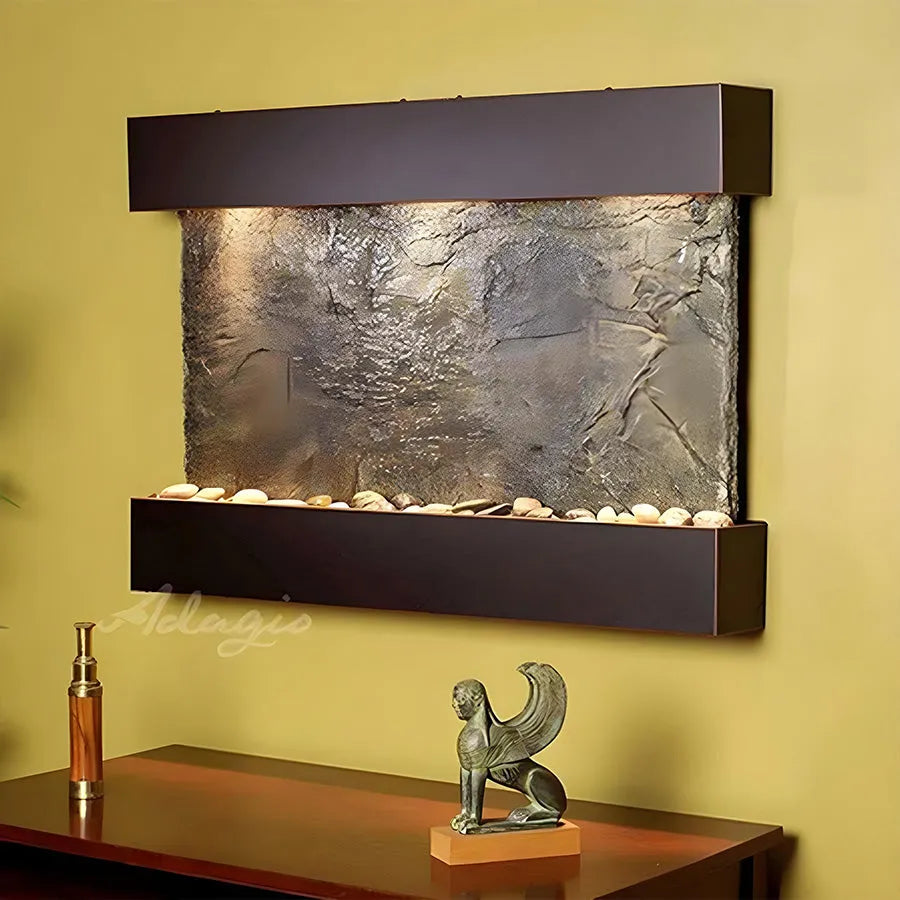 Adagio Reflection Creek Wall Water Fountain - Lifestyle
