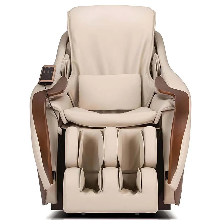 D.Core Cirrus-JP Massage Chair - Front View / Cream