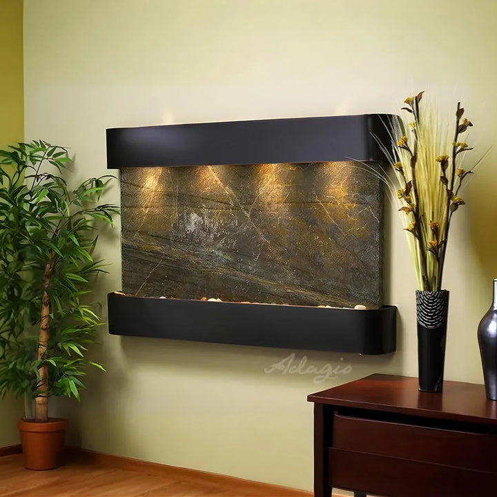 Adagio Sunrise Springs Wall Water Fountain - Lifestyle