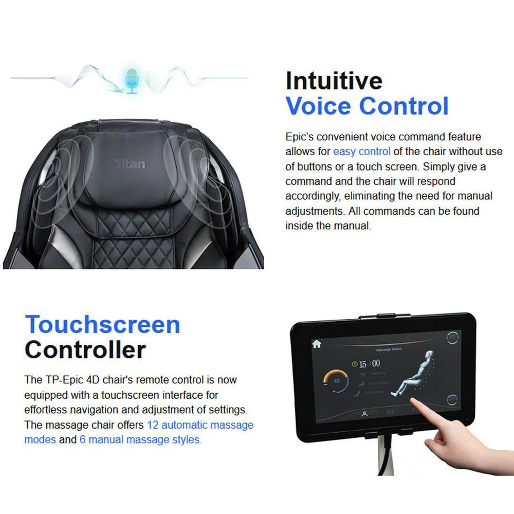 Titan TP-Epic 4D Massage Chair