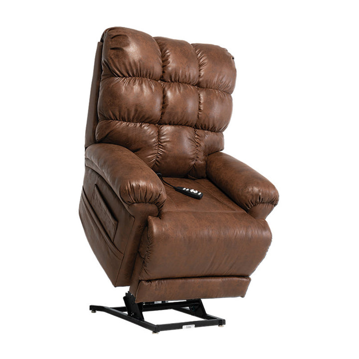 Mega Motion MM-1652 Watford Infinite Position Power Lift Chair - Cognac