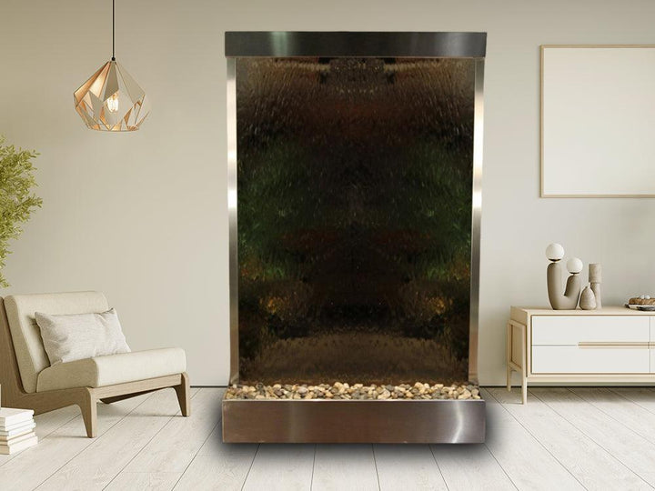 Adagio Grandeur River Water Fountain (Mounted towards the base) - Wish Rock Relaxation