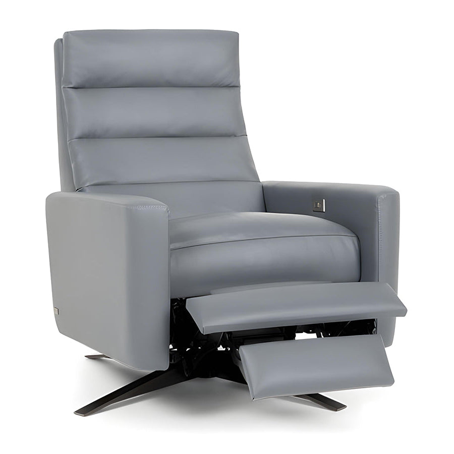 American Leather Comfort Air Cirrus Echo Zero Gravity Recliner - Reclined