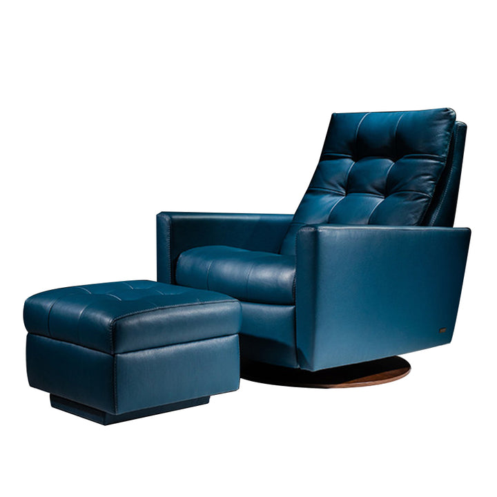 American Leather Comfort Air Como Echo Zero Gravity Recliner - Side View