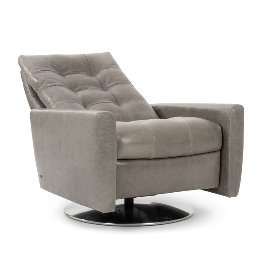 American Leather Comfort Air Como Echo Zero Gravity Recliner - Reclined