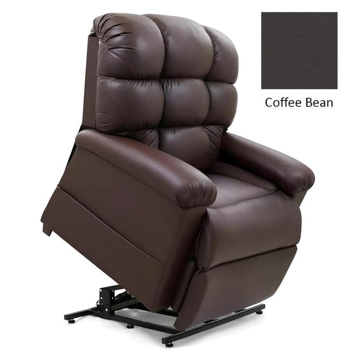 UltraComfort UC556-M26 Vega Medium/Wide Size 2 Zone Zero Gravity Lift Chair - Wish Rock Relaxation