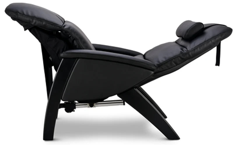 Svago Lite 2 (SV-210) Zero Gravity Recliner Chair in Black Color showcasing Zero Gravity position which helps alleviate pressure on the spine.