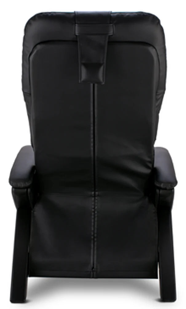 Svago Lite 2 (SV-210) Zero Gravity Recliner Chair in Black Color back profile view showcasing the removable padset