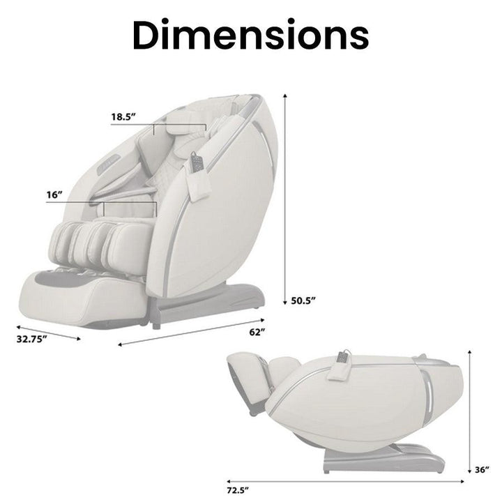 Osaki 3D Dreamer V2 Massage Chair - Wish Rock Relaxation