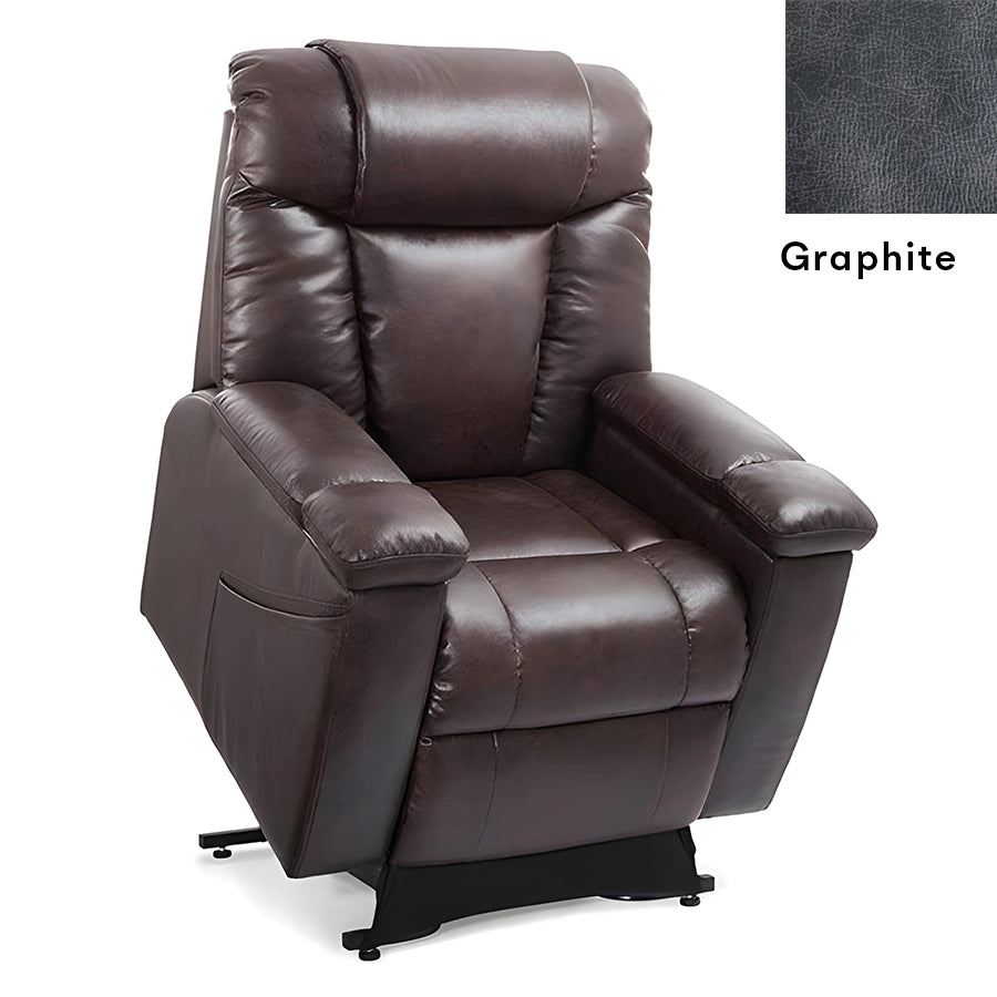 UltraComfort UC472 Rhodes 4 Zone Power Lift Chair Recliner - Graphite