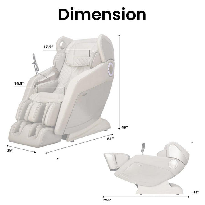 Osaki OS-Hiro LT Massage Chair - Wish Rock Relaxation