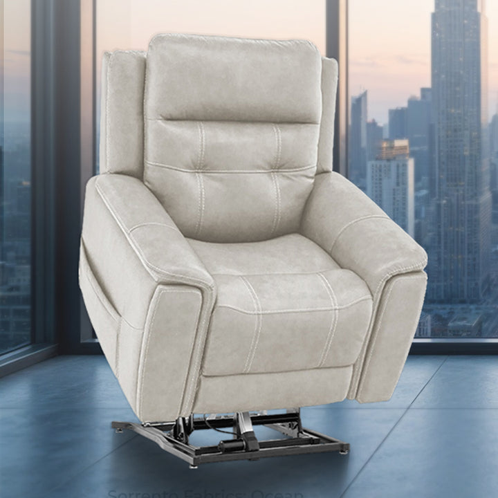 Mega Motion MM-3975 iNFI Elite Infinite Position Leather Lift Chair - Lifestyle