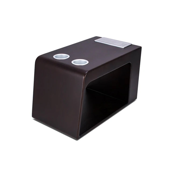 Svago SV10 Side Table for Zero Gravity Chair in Dark Walnut color from Wish Rock Relaxation.