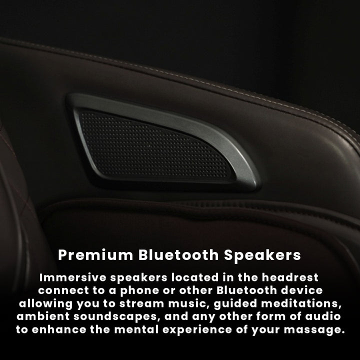 Infinity Riage 4D Massage Chair - Premium Bluetooth Speakers - Wish Rock Relaxation