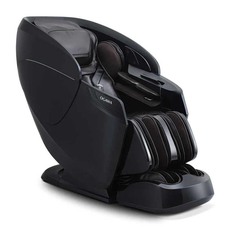 Ogawa Active XL Duo 3D + 2D Massage Chair (OG6400) in Black/Coffee from Wish Rock Relaxation.