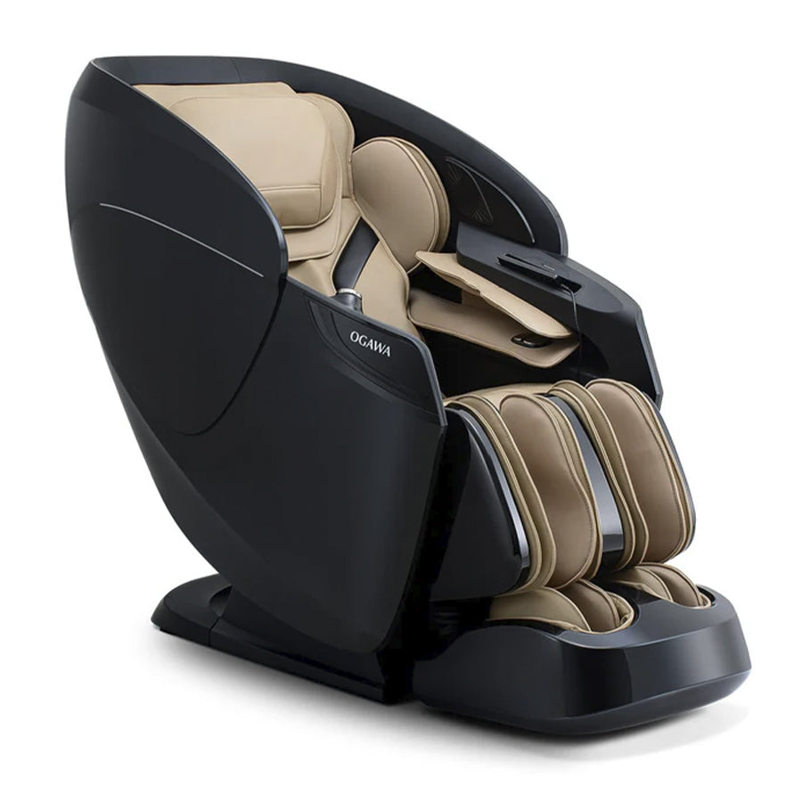 Ogawa Active XL Duo 3D + 2D Massage Chair (OG6400) in Black/Champagne from Wish Rock Relaxation.
