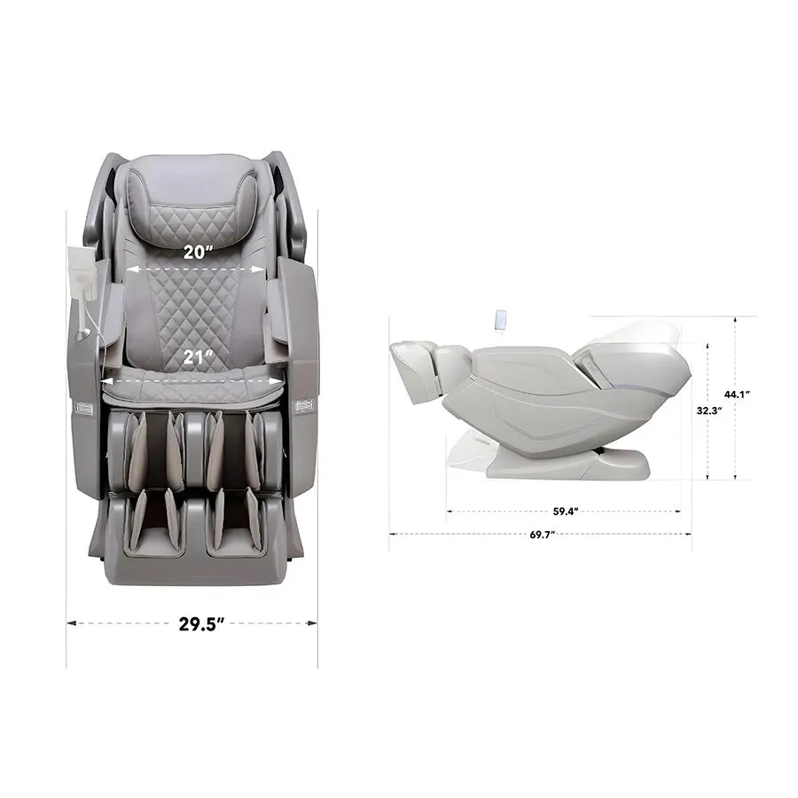 Osaki OS-3D Vito Massage Chair - Measurement