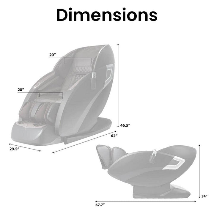 Osaki OS-3D Otamic LE Massage Chair - Wish Rock Relaxation