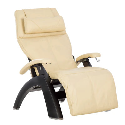 Human Touch Perfect Chair PC-420 Classic Manual Plus in matte black / ivory premium leather padset 