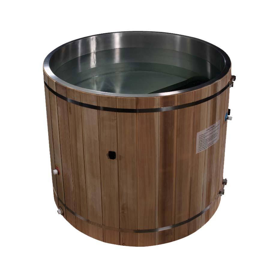 Dynamic Cold Therapy Barrel 304 Stainless Steel Cold Plunge - Wish Rock Relaxation