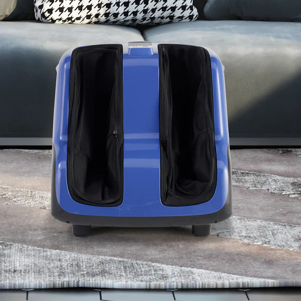 Human Touch Reflex SOL Plus Foot and Calf Massager in blue color from Wish Rock Relaxation