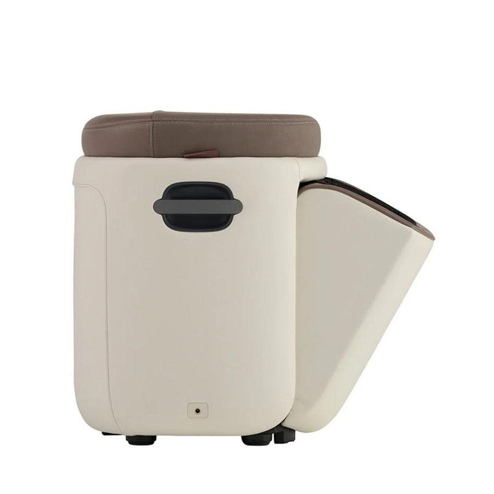 Human Touch Reveal Ottoman Massager side profile view opened - Wish Rock Relaxation