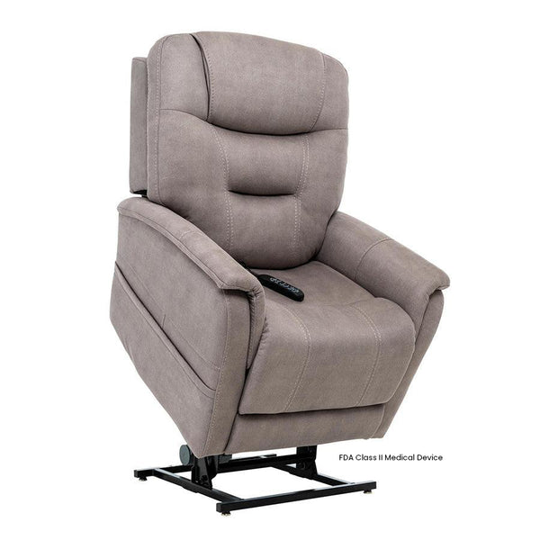 Mega Motion MM-3730 Stonewash Large Infinite Position Lift Chair in Dove color from Wish Rock Relaxation