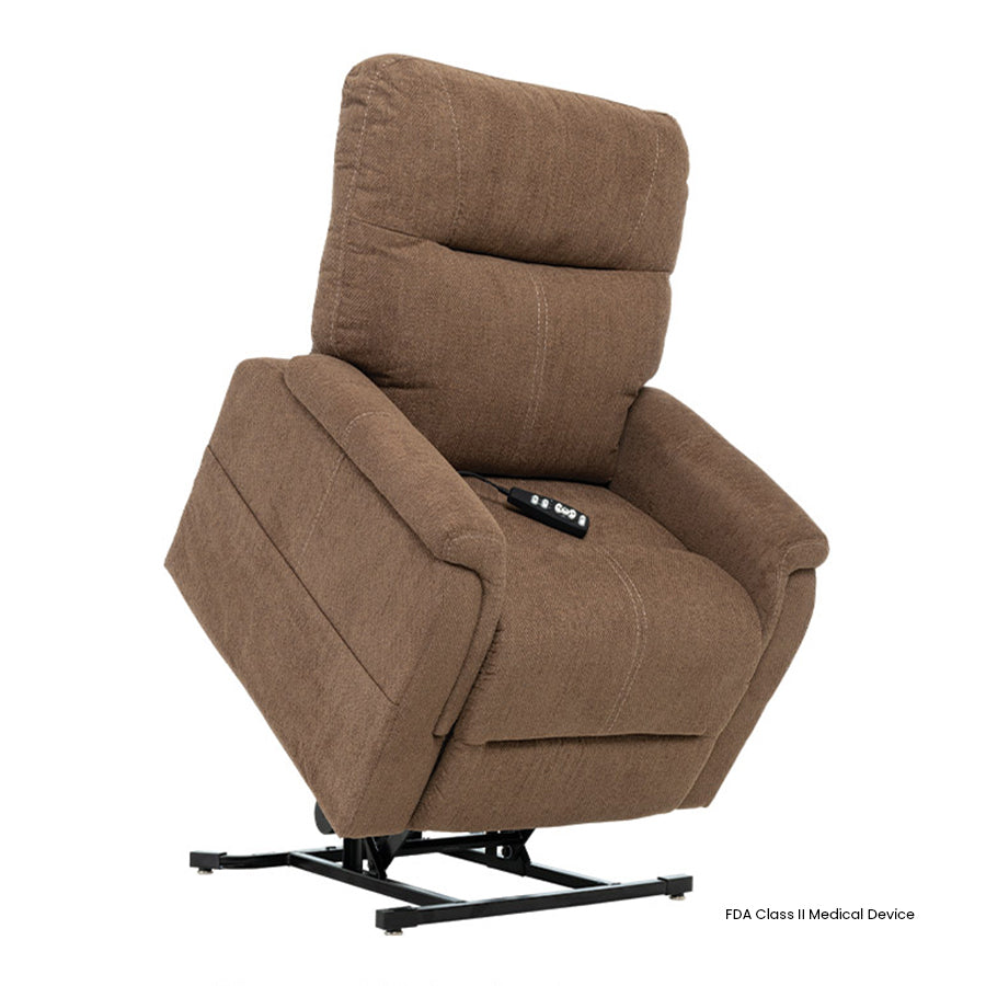 Mega Motion MM-3620 Trio Invigorate Dynamo Lift Chair in Leather color from Wish Rock Relaxation
