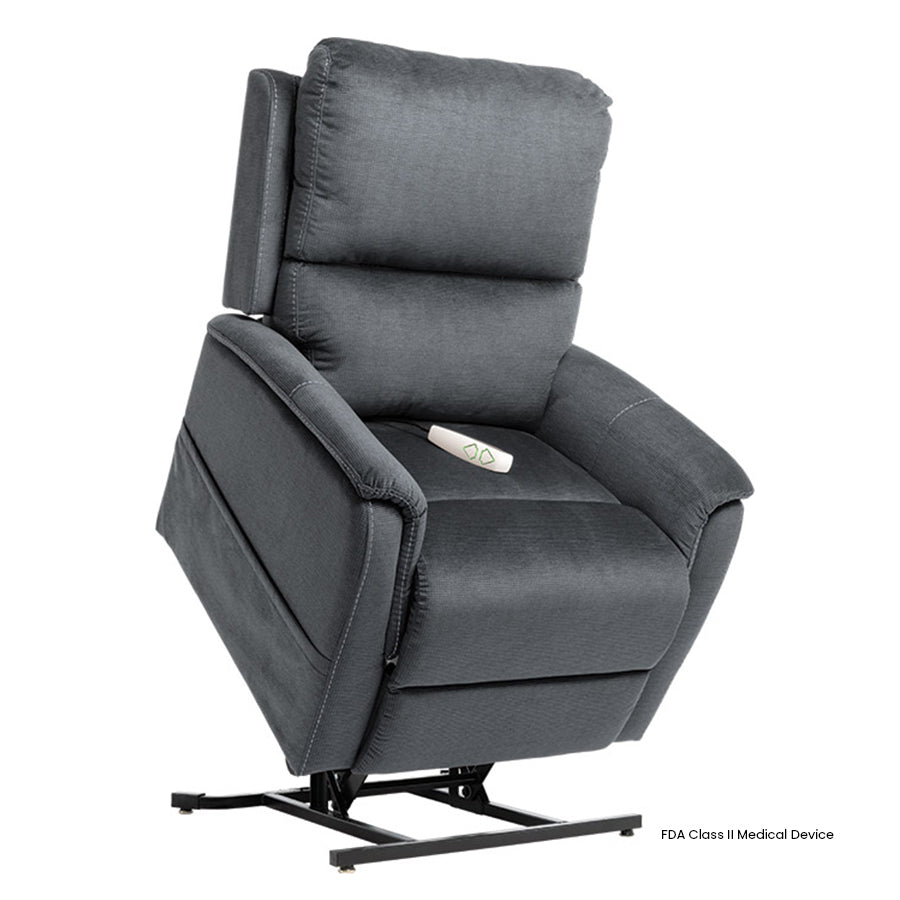 Mega Motion MM-3605 Trio Mezzo 3-Position Lift Chair in Pewter color lift position