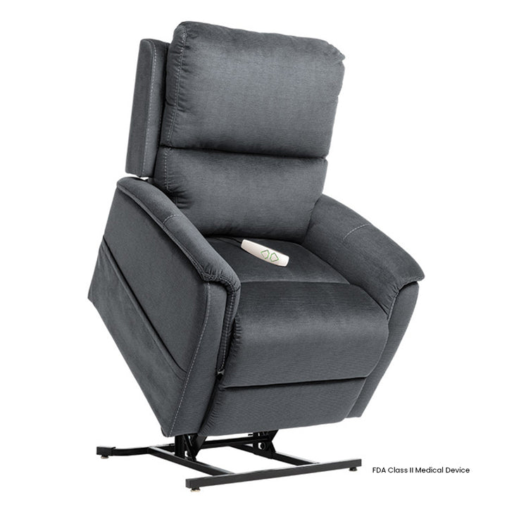 Mega Motion MM-3605 Trio Mezzo 3-Position Lift Chair in Pewter color lift position