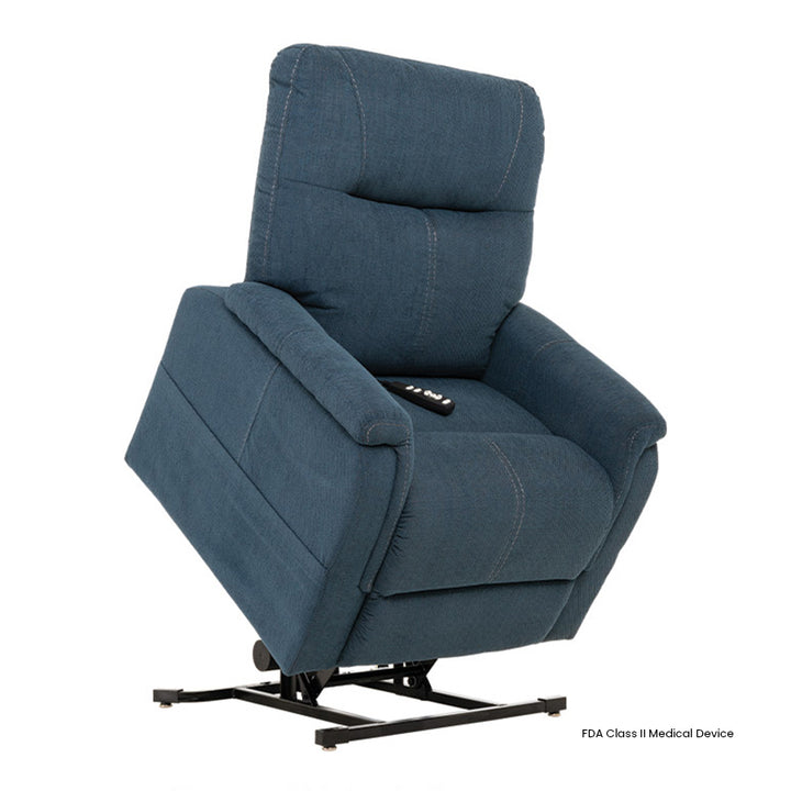 Mega Motion MM-3620 Trio Invigorate Dynamo Lift Chair in Indigo color